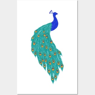 Peacock Posters and Art